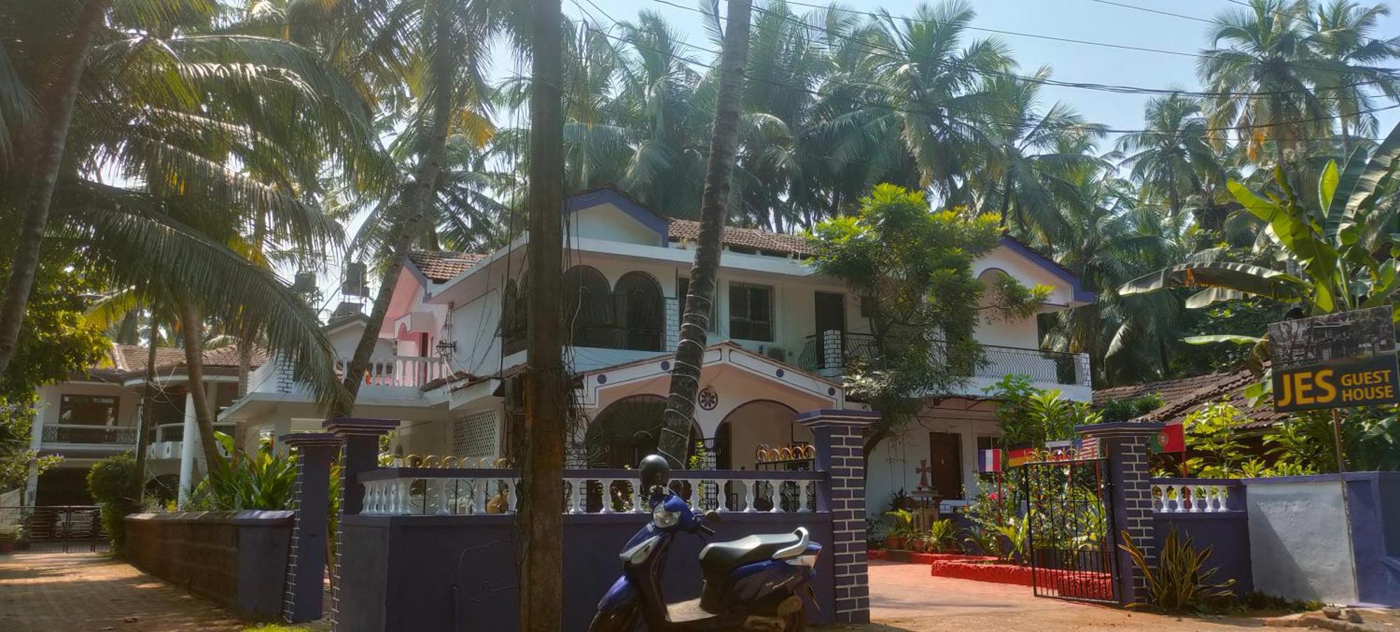 Jes Guest House Majorda Exterior foto