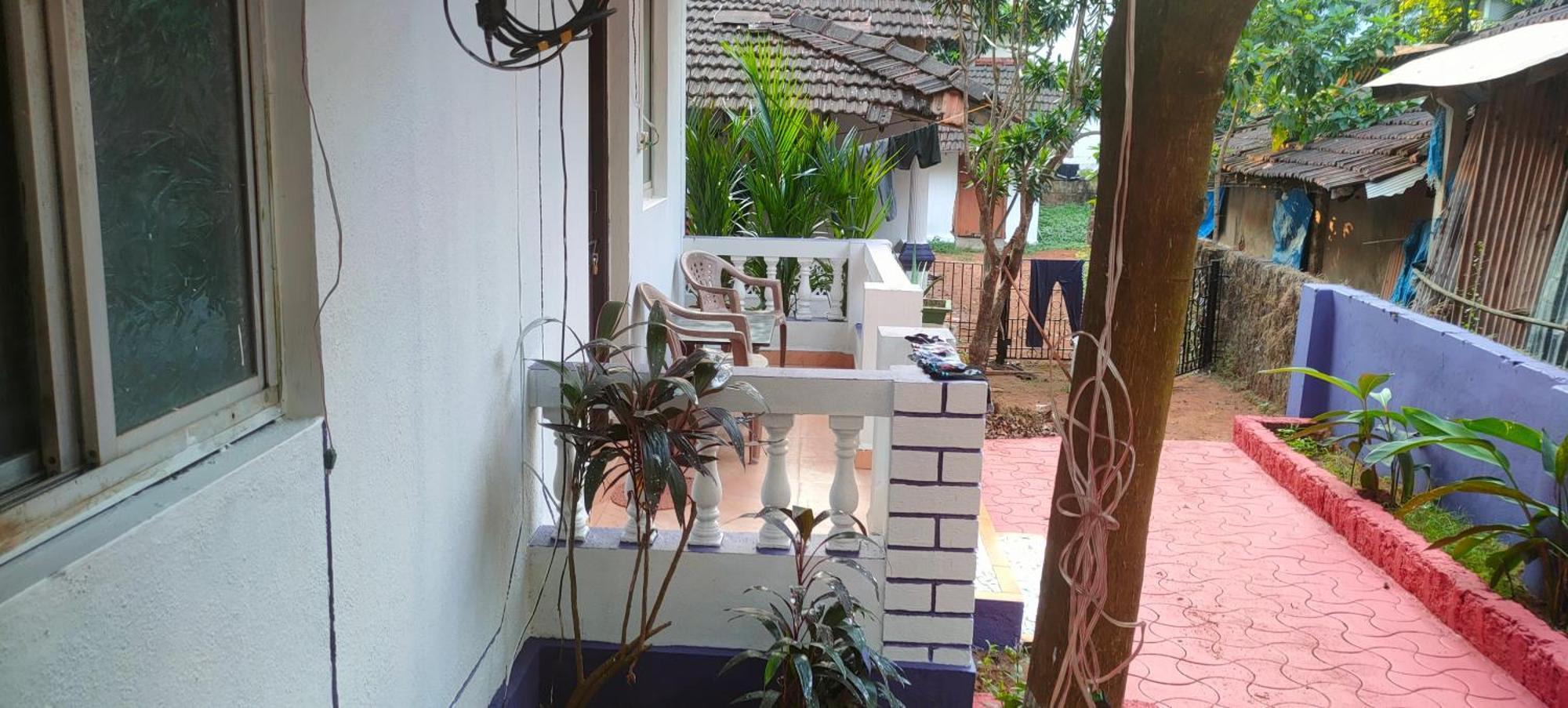 Jes Guest House Majorda Exterior foto
