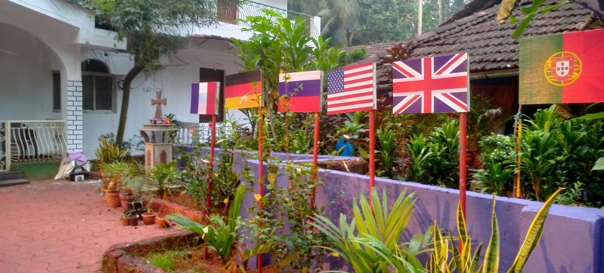 Jes Guest House Majorda Exterior foto