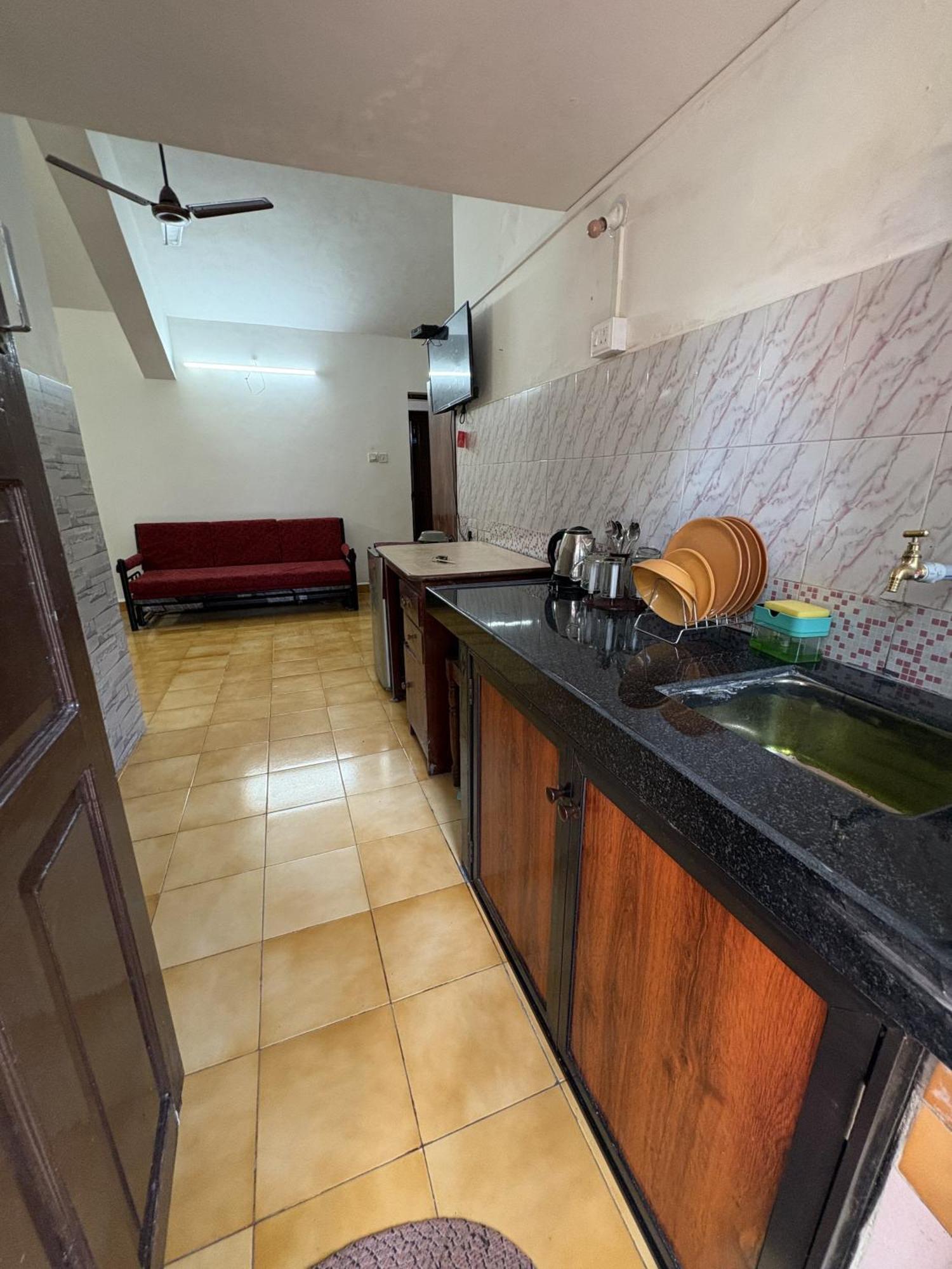Jes Guest House Majorda Exterior foto